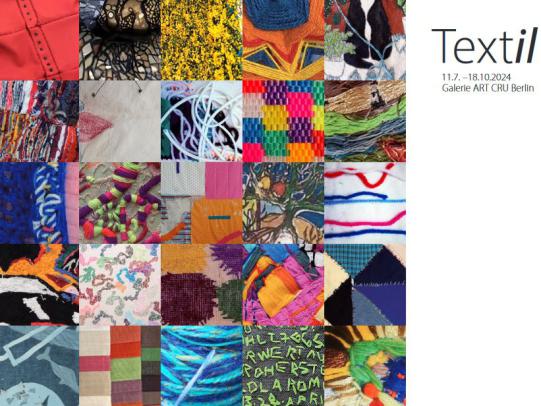 Kunstausstellung Textil vom 11. Juli bis 18. Oktober 2024