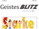 Ausgabe 19 des Geistesblitz ist da