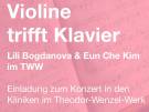 Violine trifft Klavier: Konzert im TWW